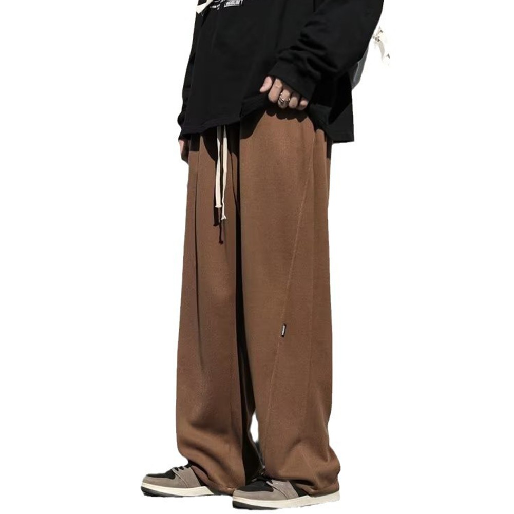 Stylish Mens Jogger Pants with Drawstring Casual Baggy Sweatpants for Sports