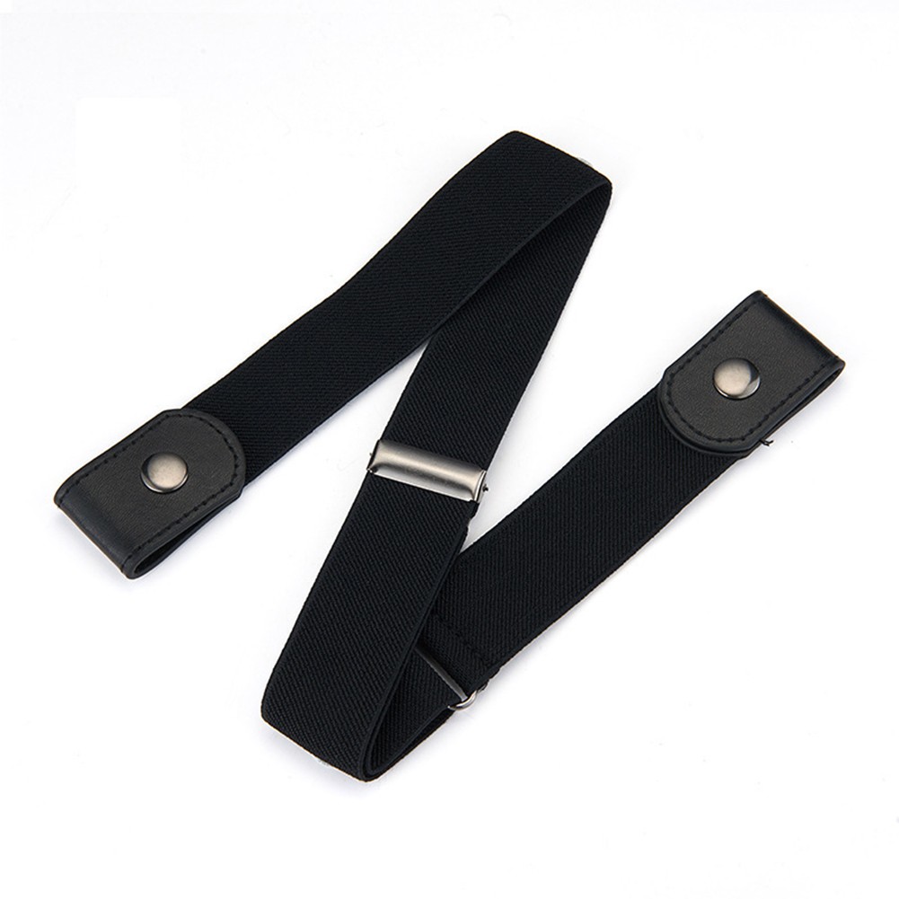 Non Punched Lazy Waist Belt Ideal for Jeans with Seamless Stretch Material - Picture 13 of 16