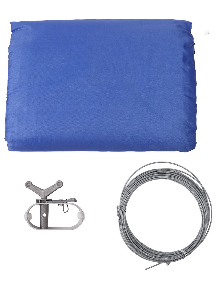 All Weather 210D Oxford Tuch Poolabdeckung für rund für oberirdischen Einsatz - Bild 18 von 29