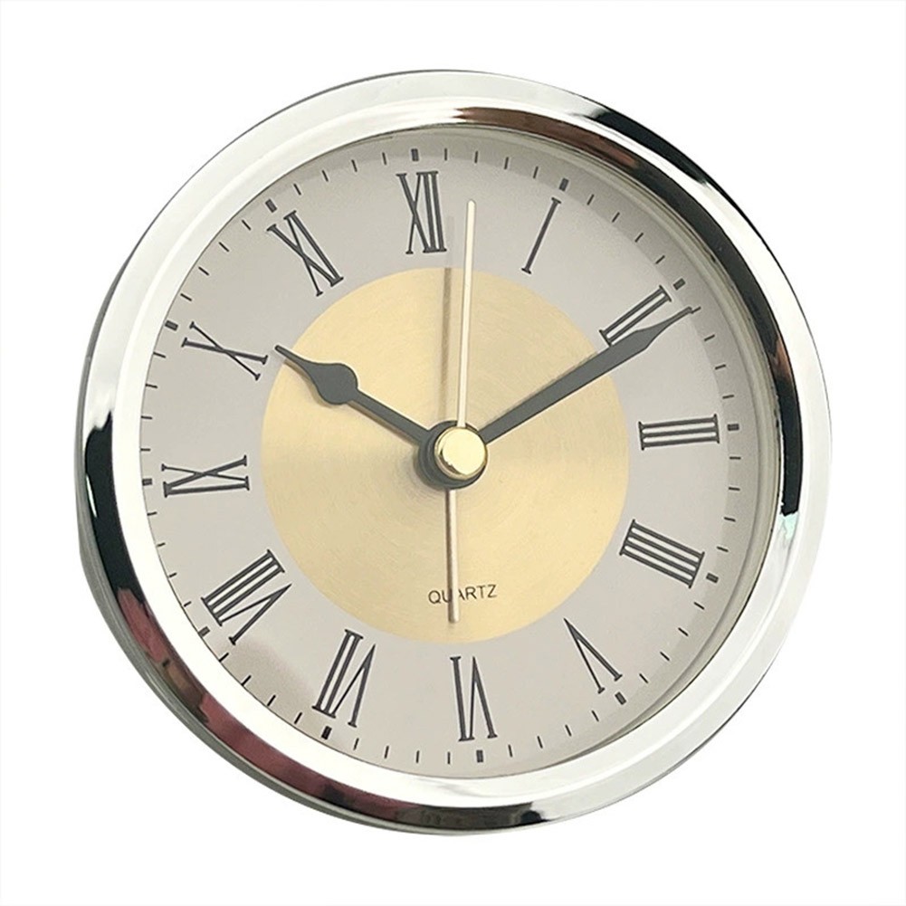 Mouvement d'horloge à quartz 89 mm avec détails or argent pour bricolage horlo - Picture 13 of 31