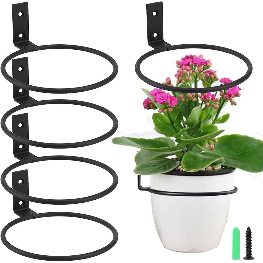 Blumentopfhalter Ring Blumentopfhalter Ring Wandmontage hängend Pflanzenhalter - Bild 23 von 70