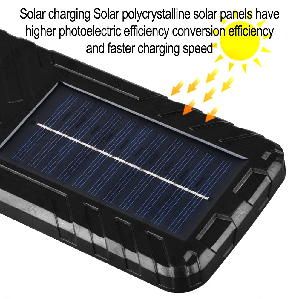 Solar LED Outdoor Wall Lamp with Motion Sensor Remote and Lighting Modes