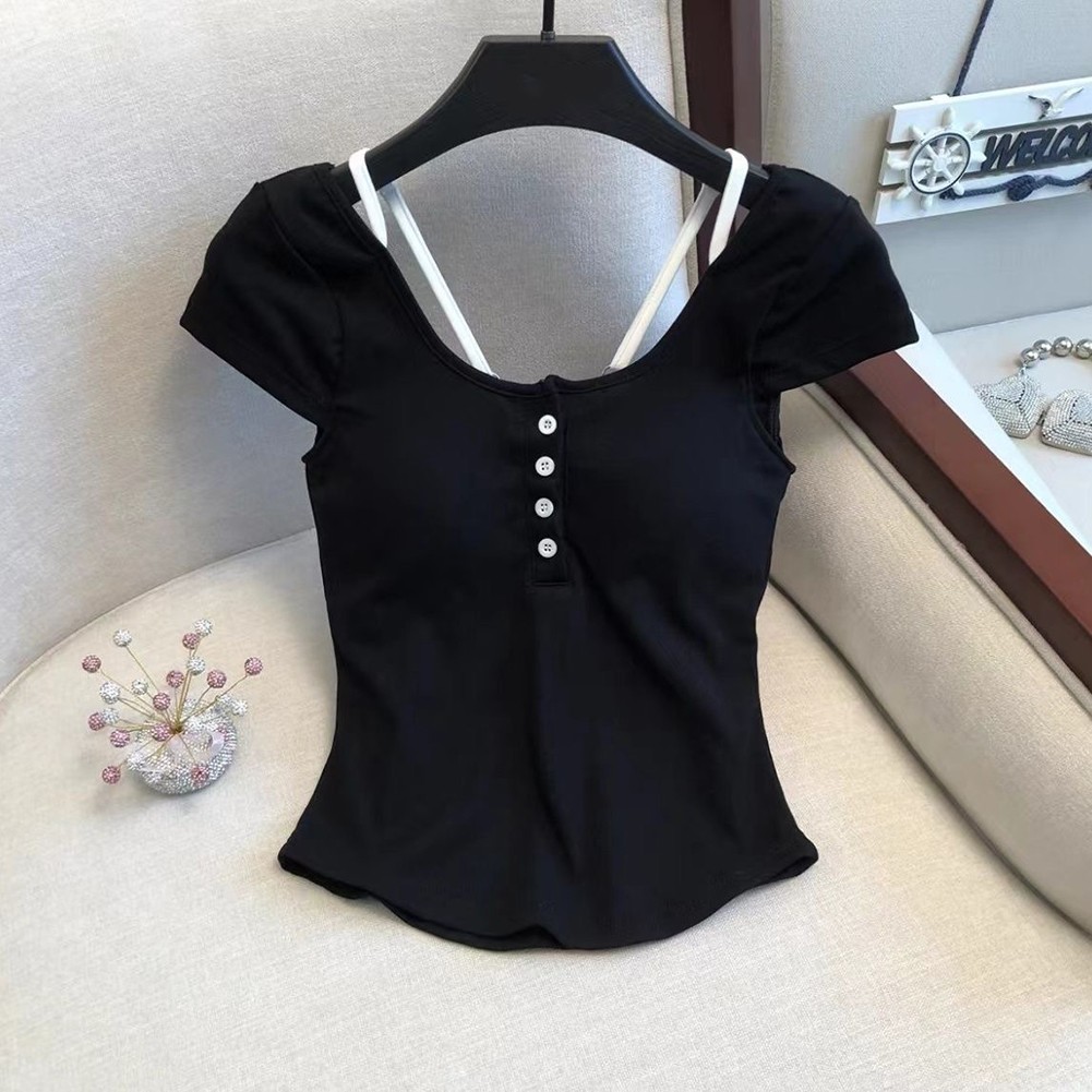 Sophisticated For Women's For Summer T Shirt with Elegant Flower Pattern - Picture 33 of 37