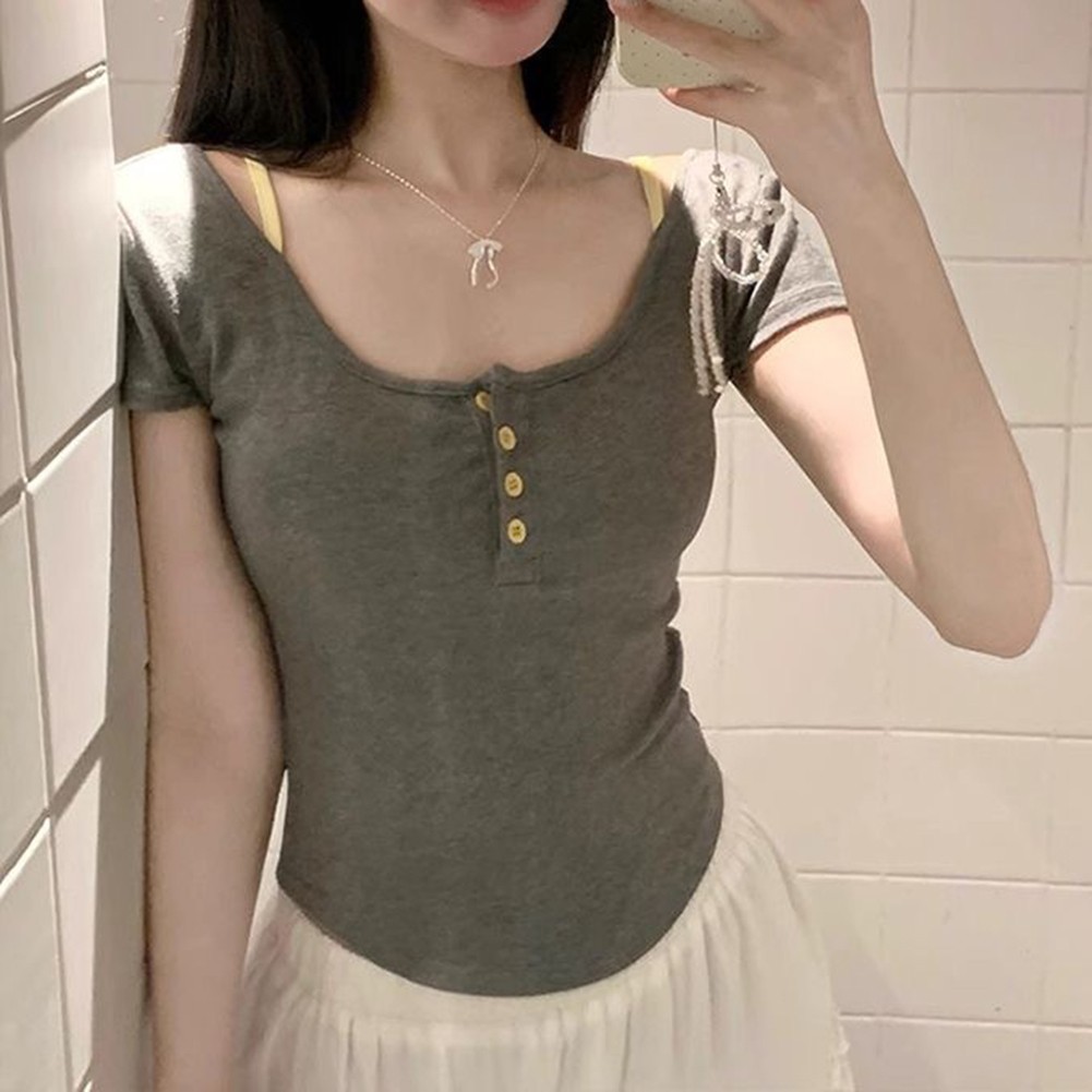 Sophisticated For Women's For Summer T Shirt with Elegant Flower Pattern - Picture 21 of 37