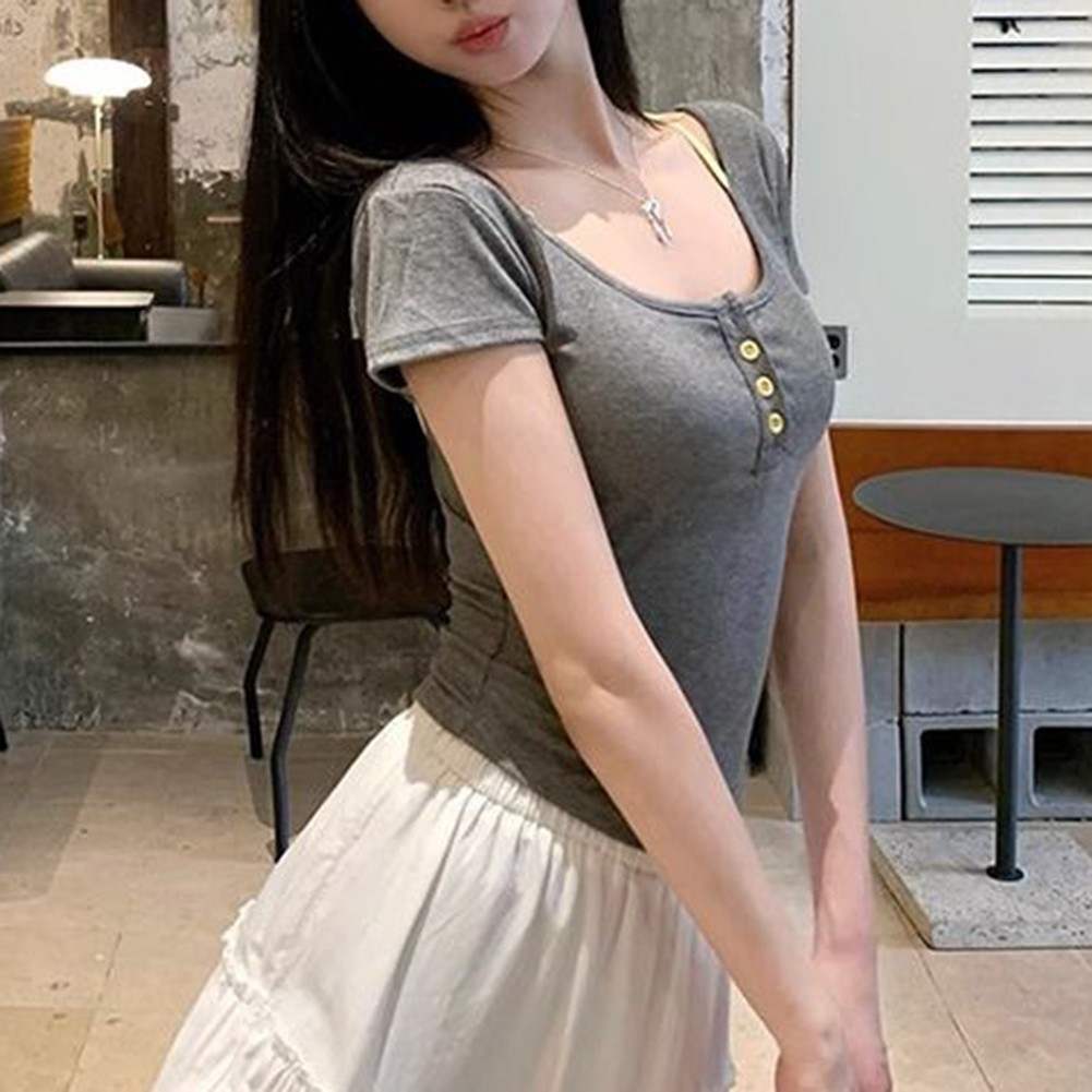 Sophisticated For Women's For Summer T Shirt with Elegant Flower Pattern - Picture 19 of 37