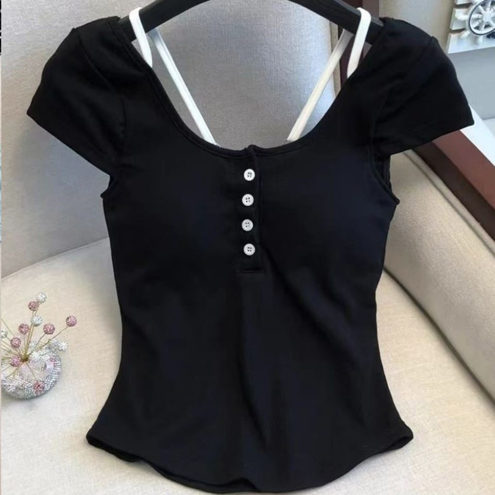 Sophisticated For Women's For Summer T Shirt with Elegant Flower Pattern - Picture 34 of 37