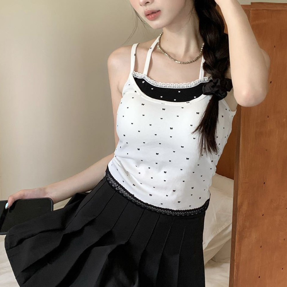 Modernes Damen Slim Fit Camisole Top süß und würzig für den Alltag - Picture 13 of 32
