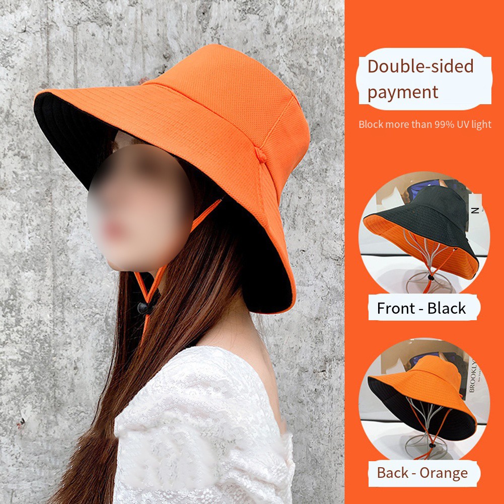 UV-Schutz Outdoor Damen Sonnenhut mit Roll-Up Design für Strand und Reisen - Bild 25 von 30
