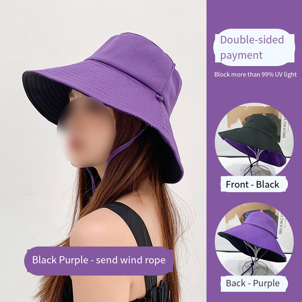 UV-Schutz Outdoor Damen Sonnenhut mit Roll-Up Design für Strand und Reisen - Bild 27 von 30