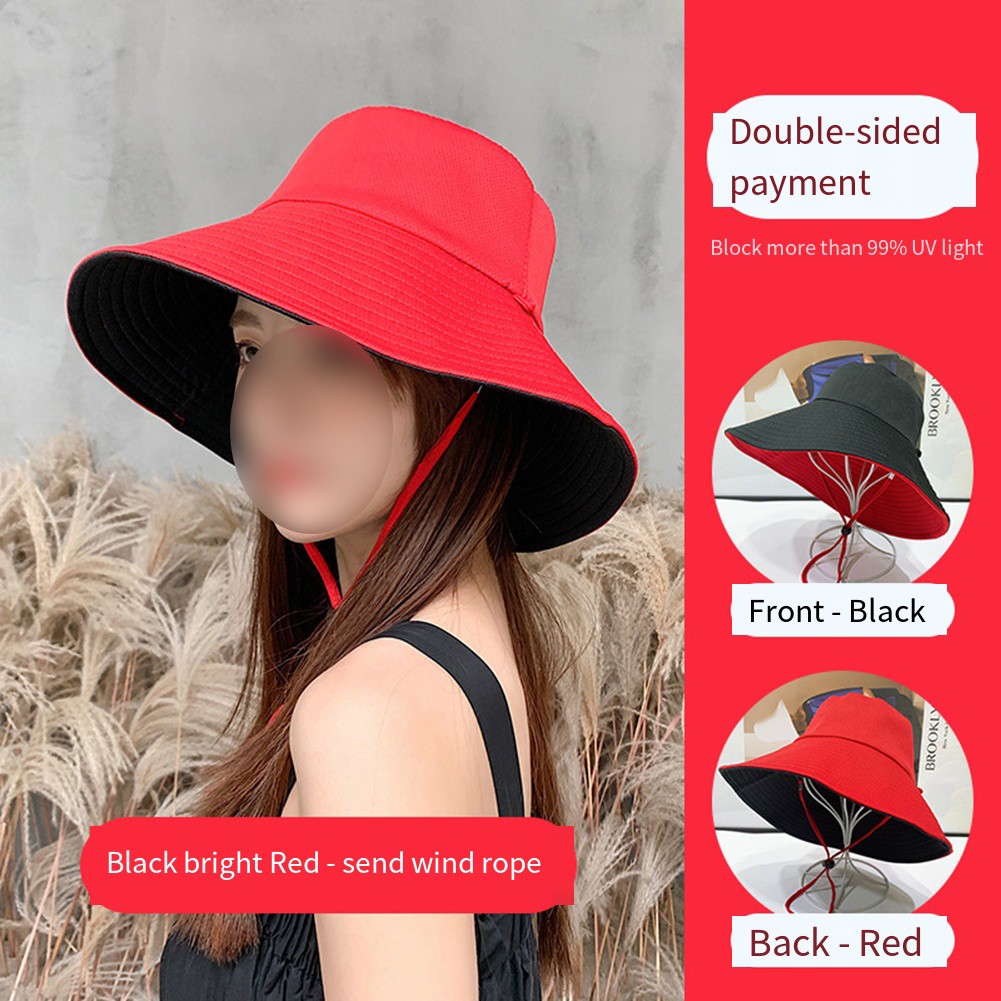 UV-Schutz Outdoor Damen Sonnenhut mit Roll-Up Design für Strand und Reisen - Bild 28 von 30