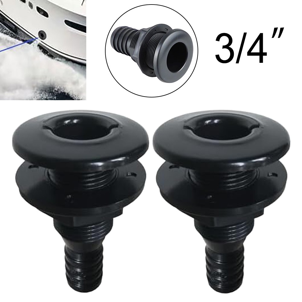 Easily Installable 2Pcs Marine Thru Hull Fittings Perfect for Boat Use - Picture 14 of 24