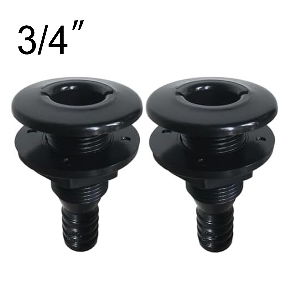 Easily Installable 2Pcs Marine Thru Hull Fittings Perfect for Boat Use - Picture 15 of 24