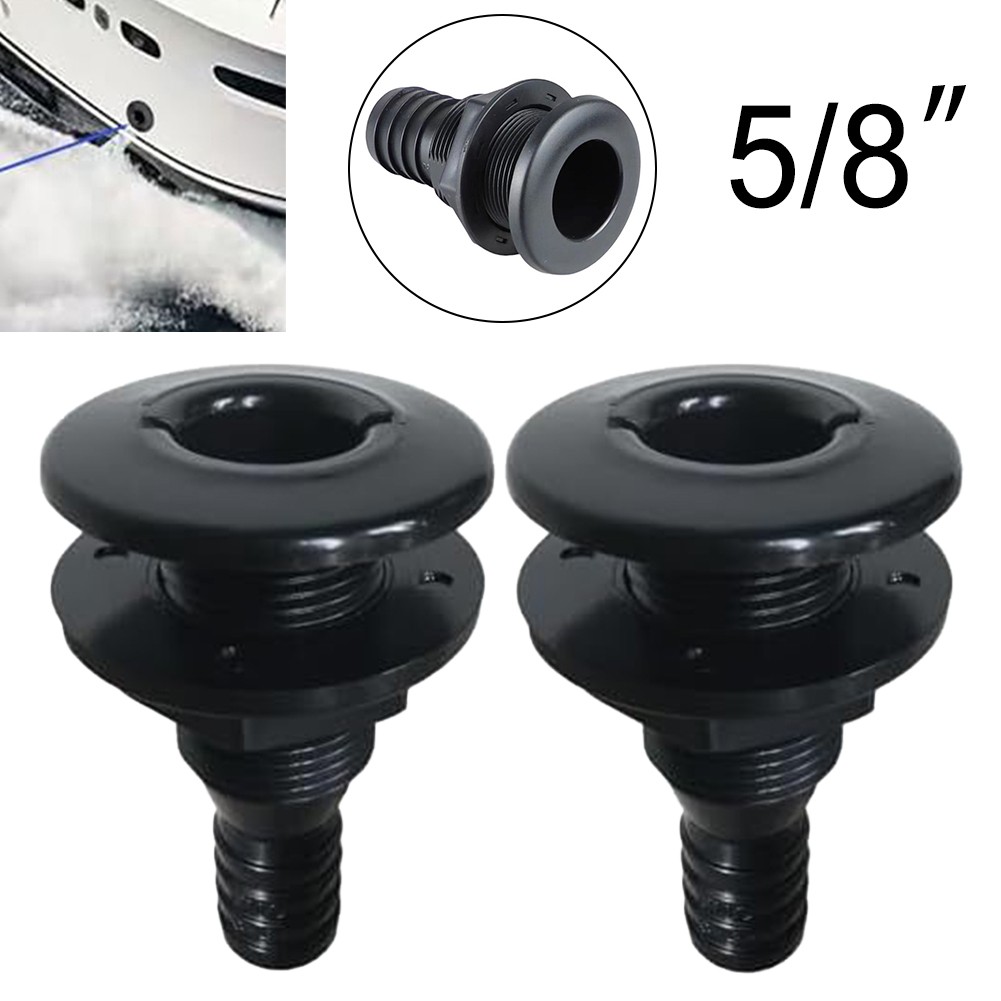 Easily Installable 2Pcs Marine Thru Hull Fittings Perfect for Boat Use - Picture 22 of 24