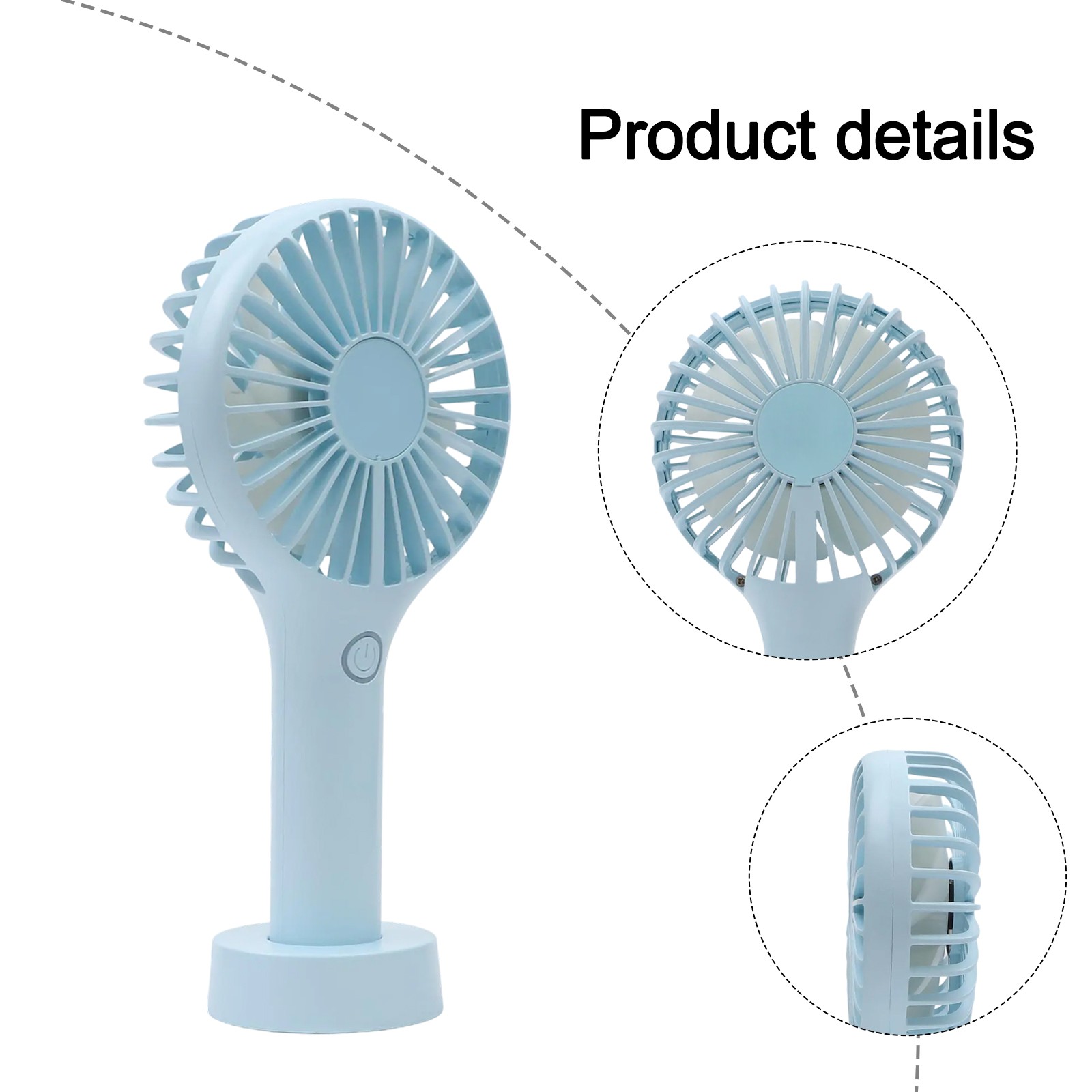 Air Cooler Portable Fan ABS Battery Operated Lightweight Mini Personal