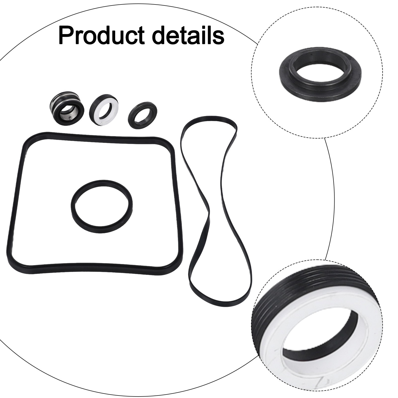 For Hayward For Super For Pump Seal Kit: Essential Repair for SP2600, SP1600 - Picture 45 of 45