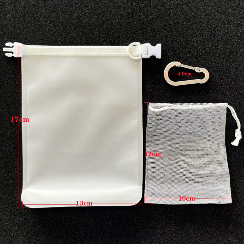 Porte-savon adapté aux voyages soldes 2 pièces design maille imperméable et respiran