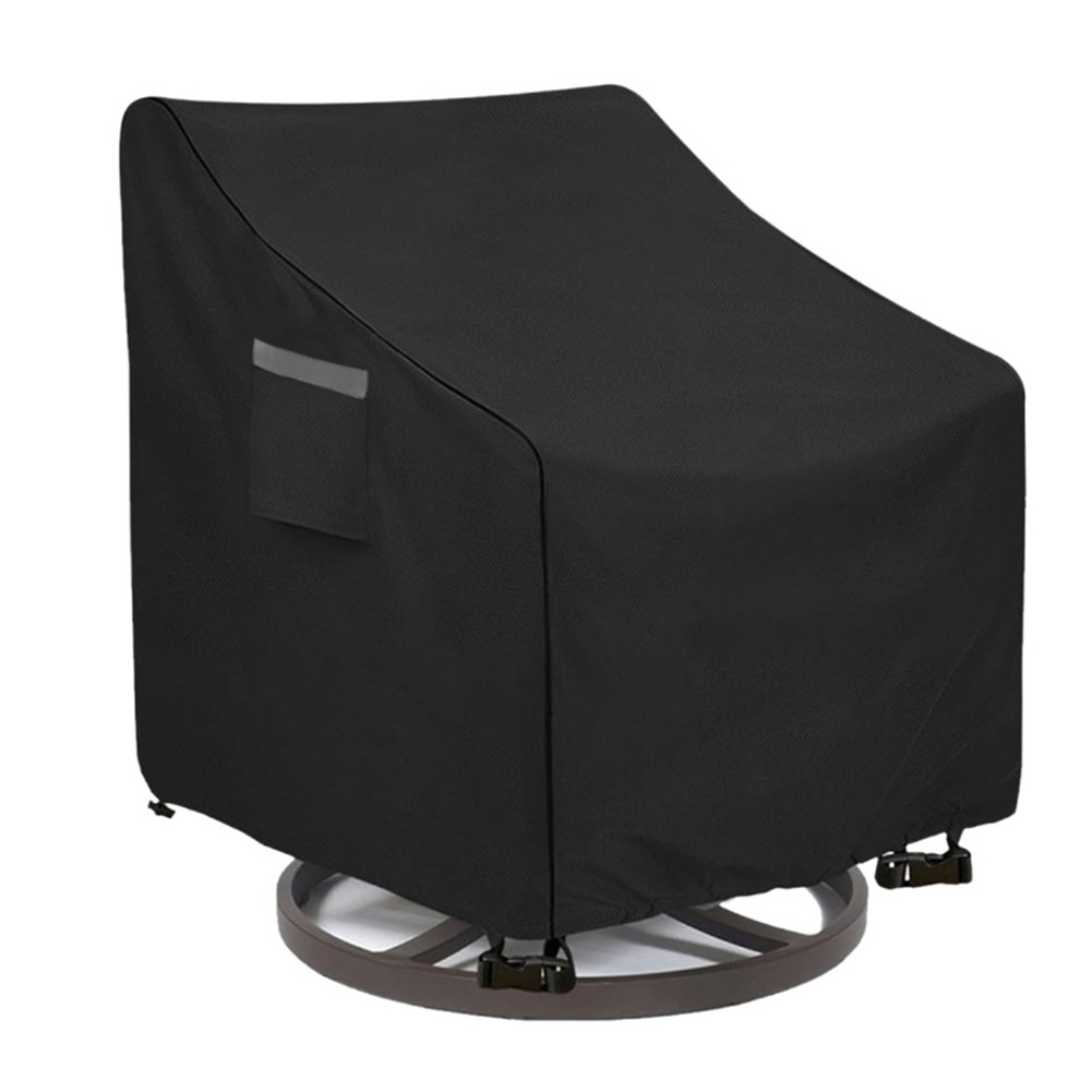 Oversized Waterproof Dustproof Chair Cover for Outdoor Swivel Furniture - Picture 20 of 30