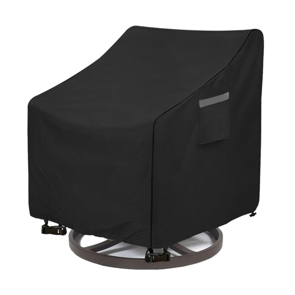 Oversized Waterproof Dustproof Chair Cover for Outdoor Swivel Furniture - Picture 19 of 30