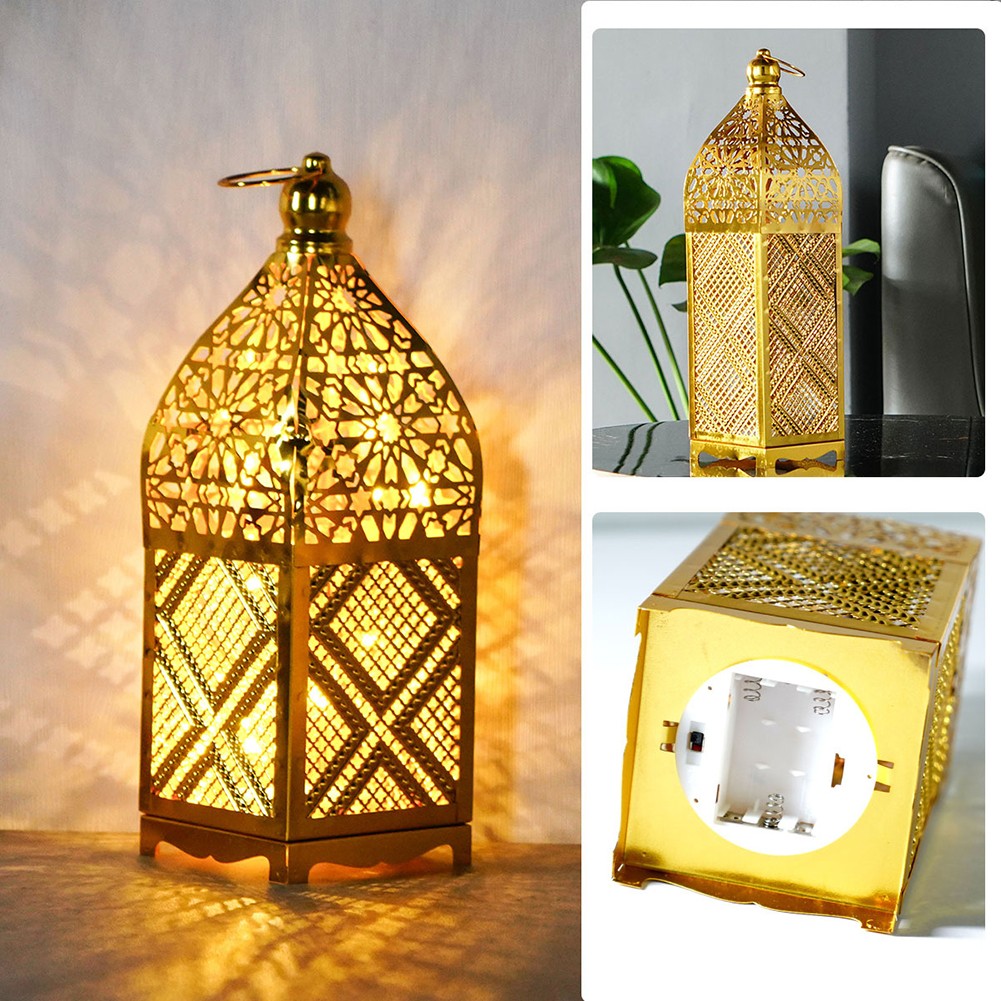 Decorative Wrought Iron Candlestick with LED Candle Holder for Stylish Rooms - Bild 14 von 25