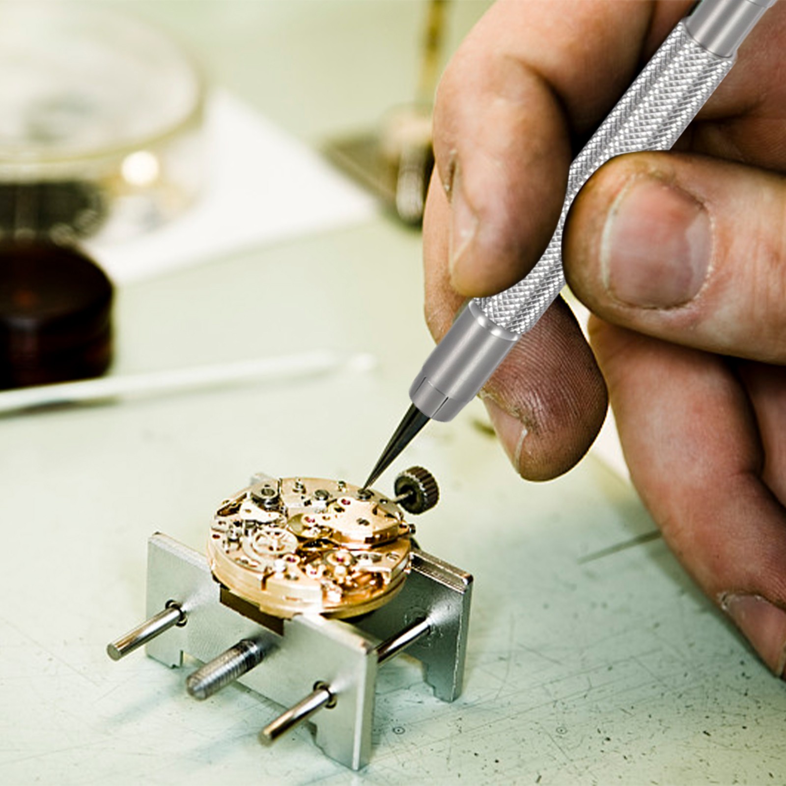 A Must Have Stainless Steel Tool for Precision Mechanical Watch Repairs - Zdjęcie 17 z 37