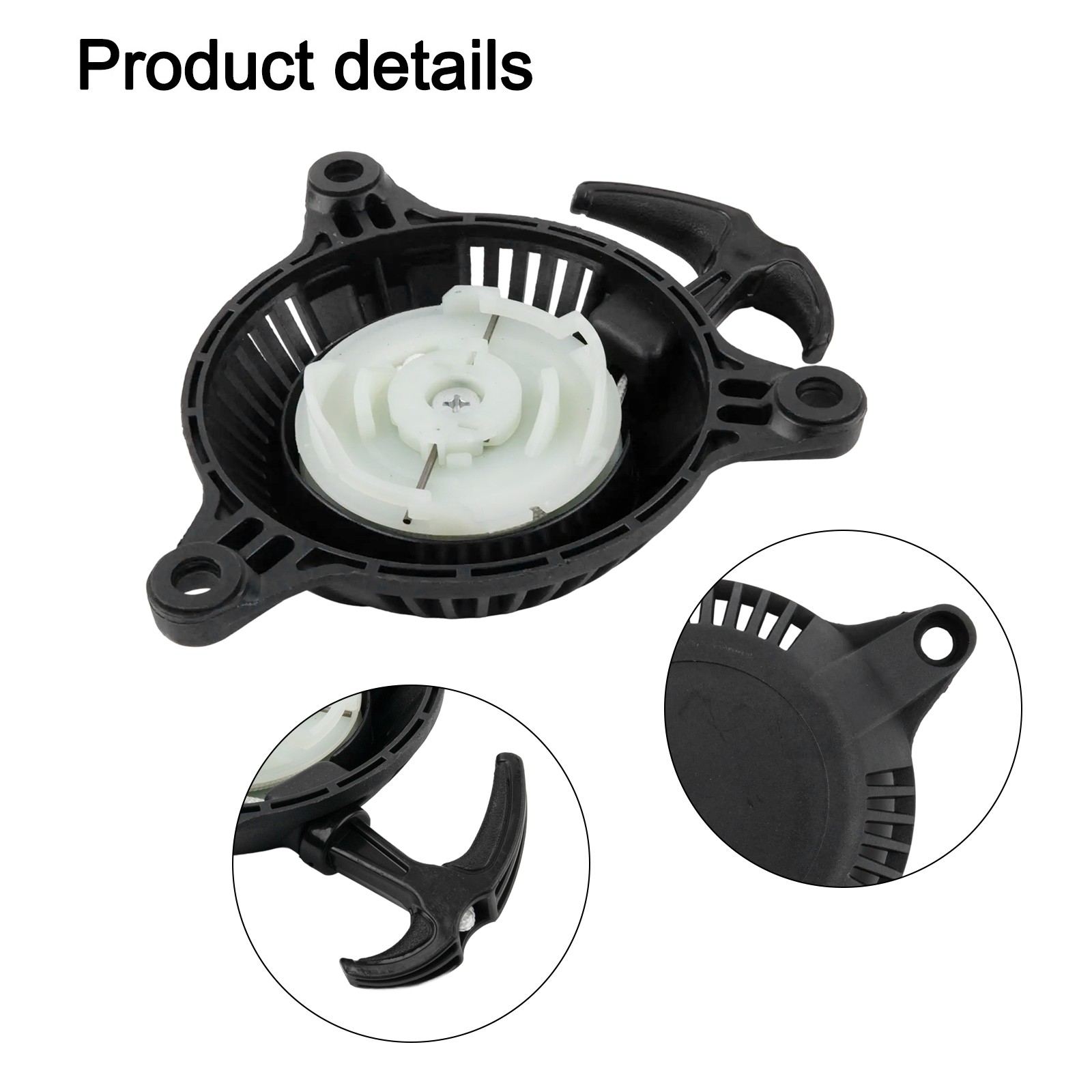 Accessori Pull Start Reclut Starter Adatto For Honda 28400 -ZM7-003 GXH50 GXV50 WX15 GXH50U (Color : Black - Foto 6