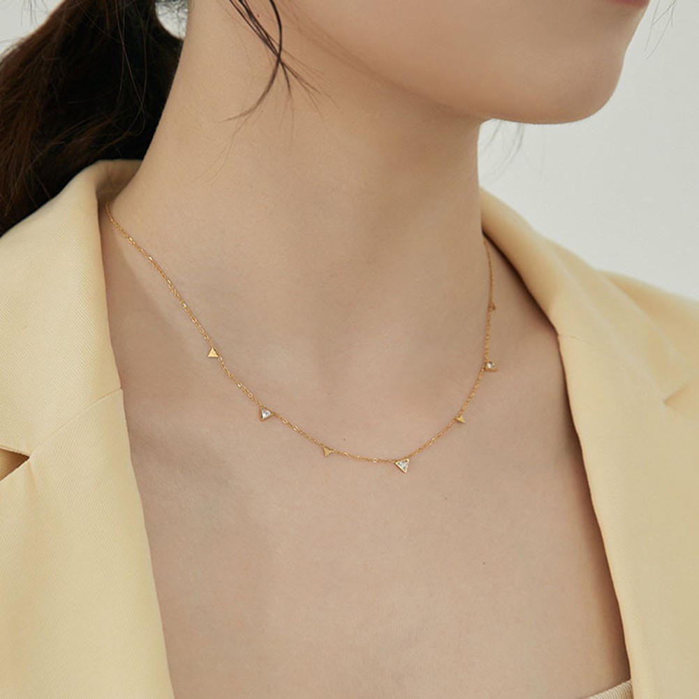 Trendy Flux Titanium Steel Necklace with Unique Shape and Alluring Appearance - Picture 14 of 15