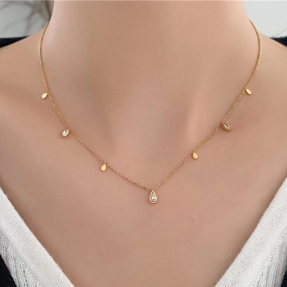 Trendy Flux Titanium Steel Necklace with Unique Shape and Alluring Appearance - Picture 15 of 15