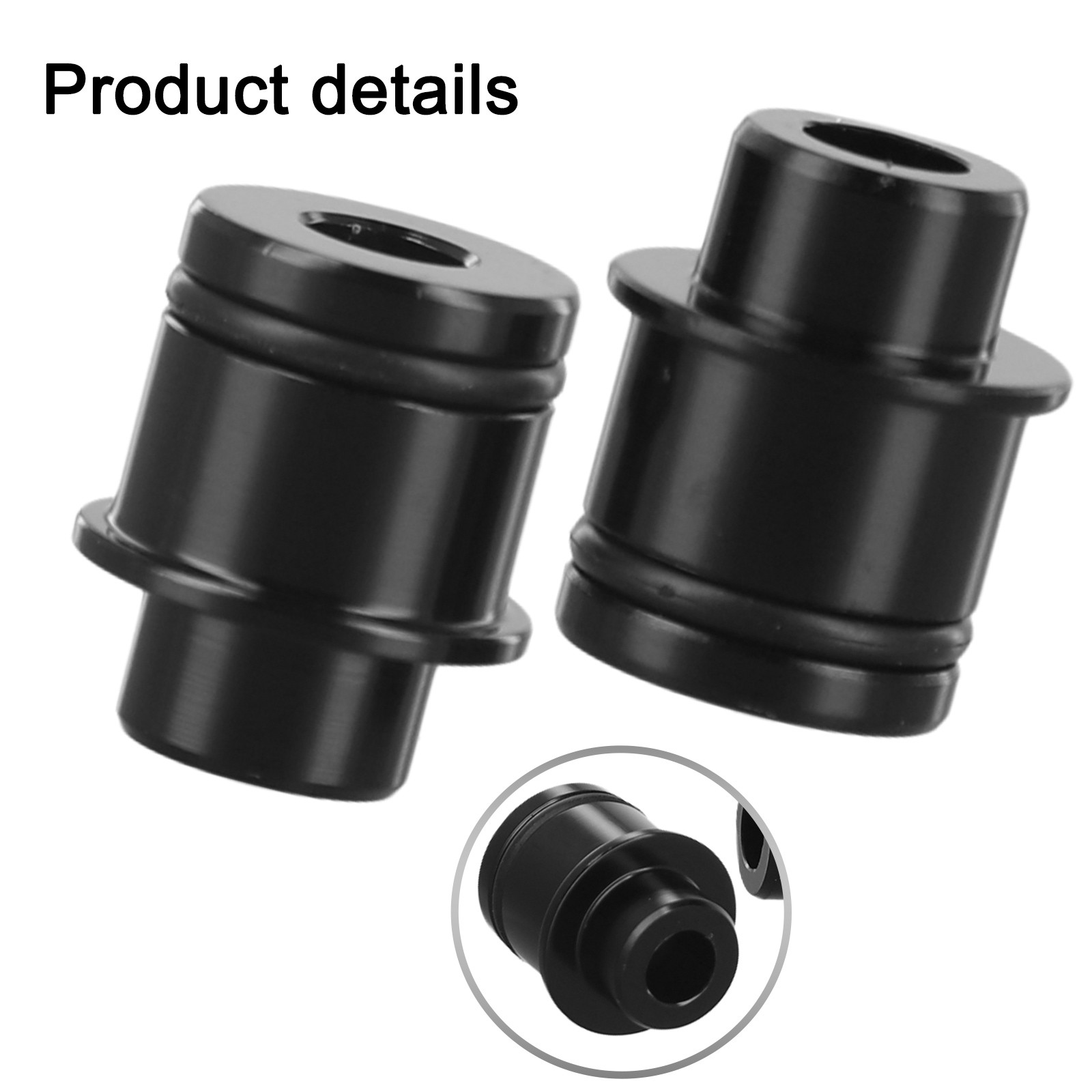 Bicycle Hub Conversion Solutions with Two Lightweight Aluminum Adapters