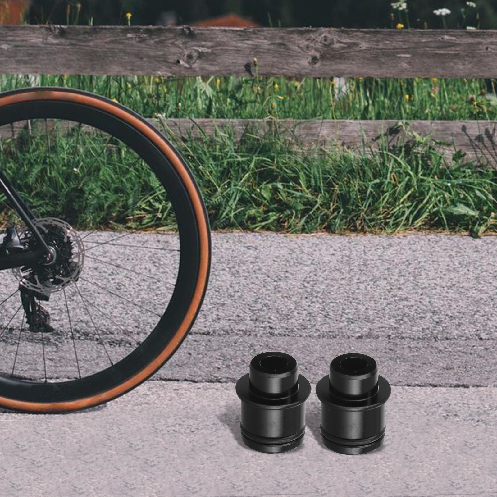Bicycle Hub Conversion Solutions with Two Lightweight Aluminum Adapters