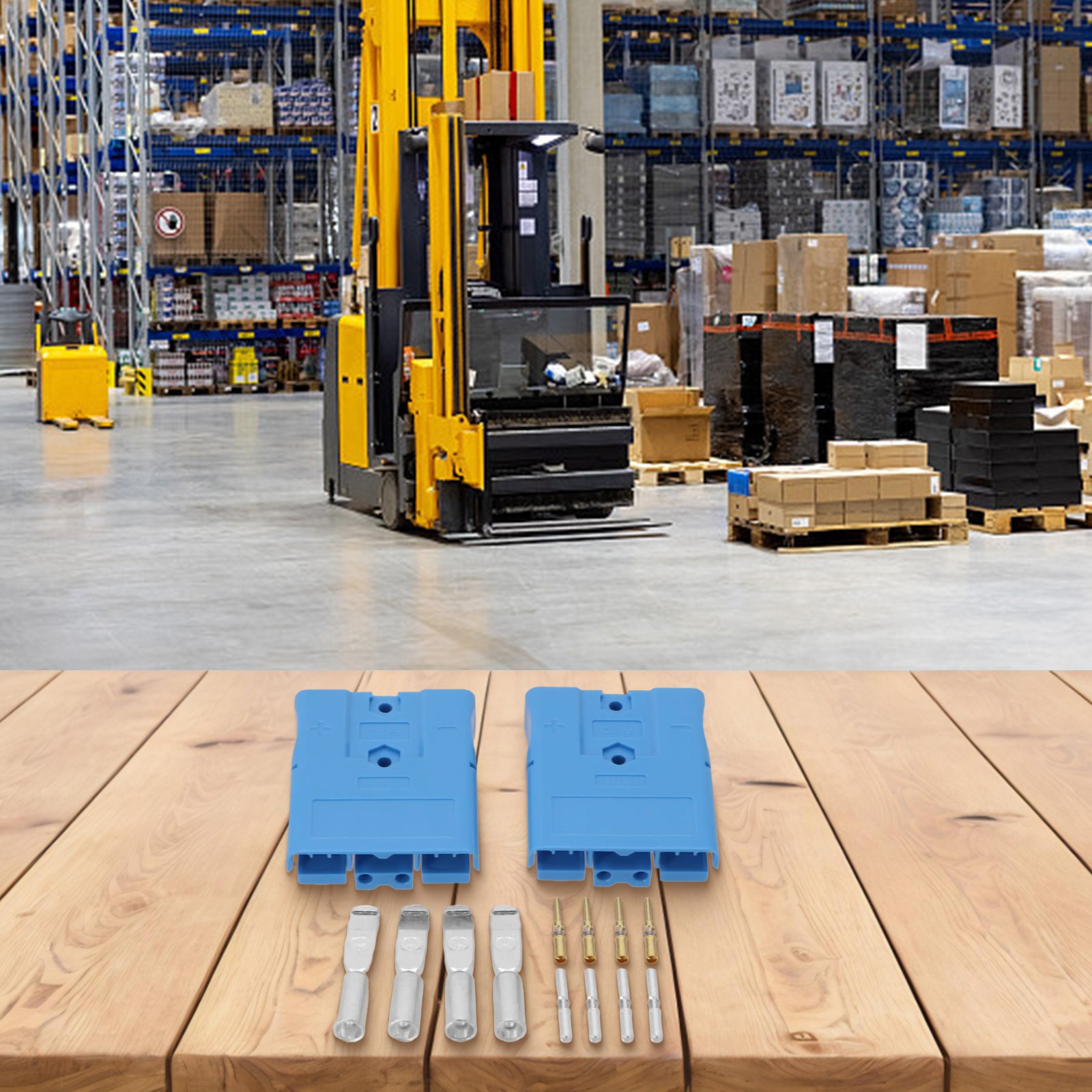75A600V Lithium Connector Power Connector Battery Forklift Wear Resistance - Afbeelding 20 van 24