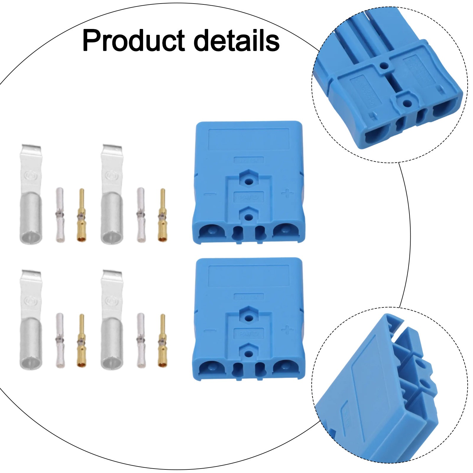 75A600V Lithium Connector Power Connector Battery Forklift Wear Resistance - Afbeelding 18 van 24