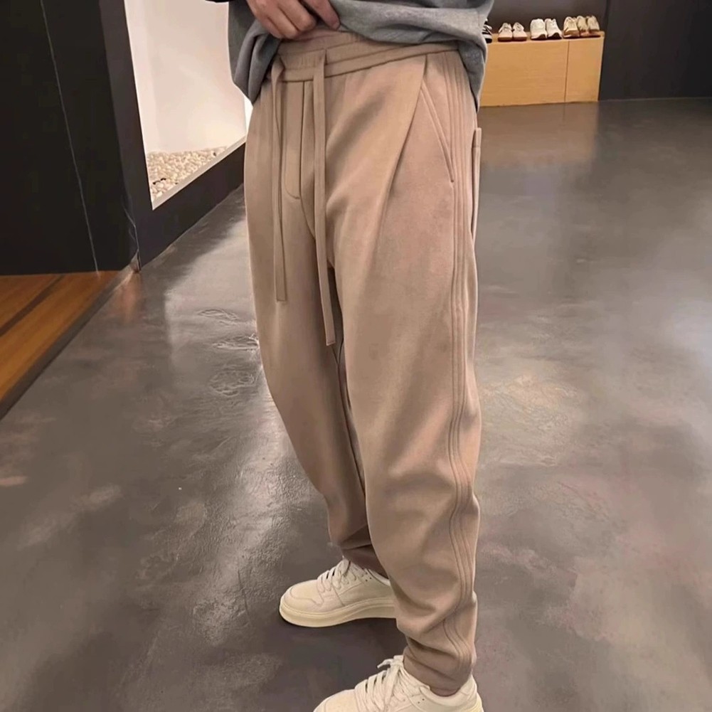 Comfortable and Fashionable Men's Sweatpants with Adjustable Ties at Ankles - Picture 13 of 22