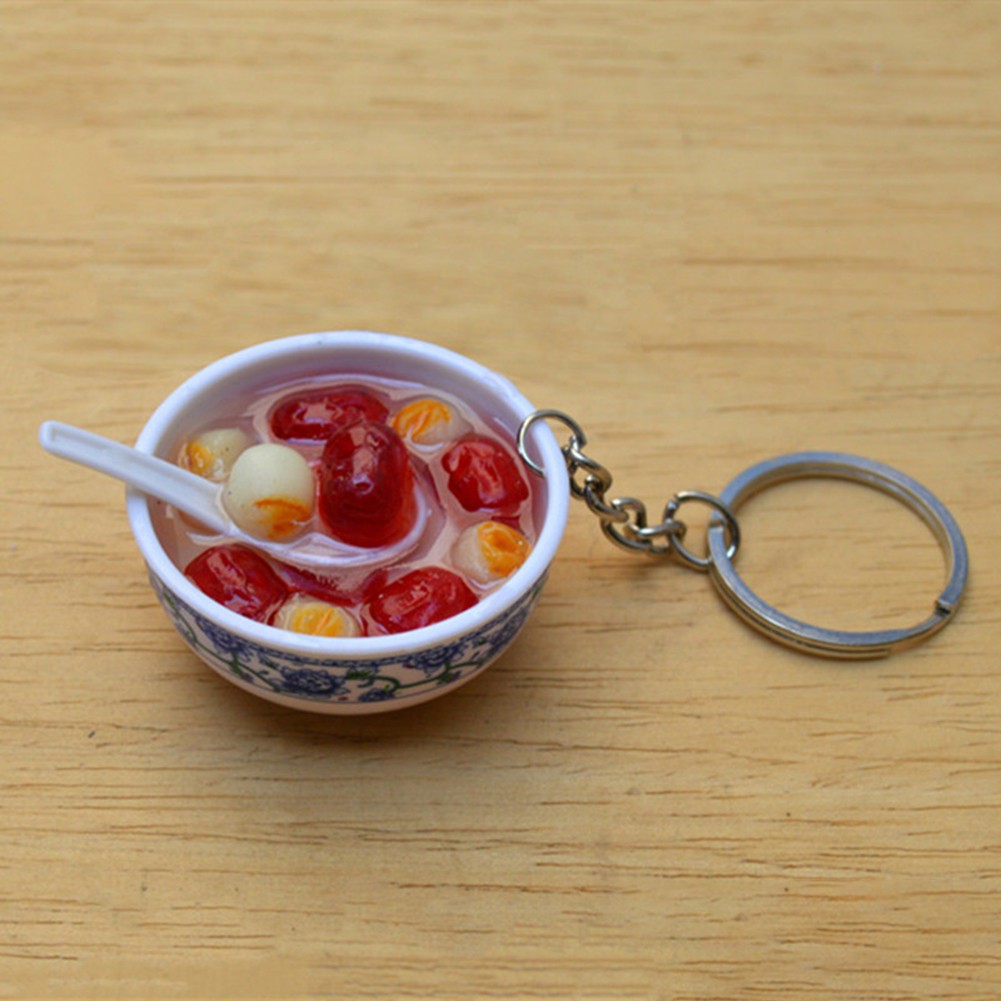 Creative Simulated Food Keychain Charms for Fun and Cute Bag Accessories - Picture 13 of 13
