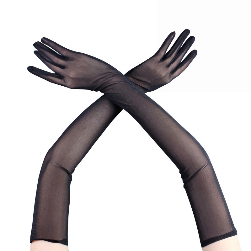 Encantadores guantes de protección solar de moda accesorio elegante para tu look - Imagen 13 de 14