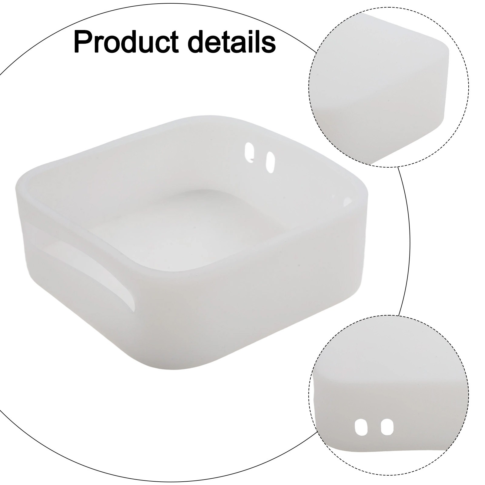 F??r Mac Mini M2 Pro/M2 Max durchsichtige Silikonh??lle mit verbessertem Griffde - Bild 22 von 25