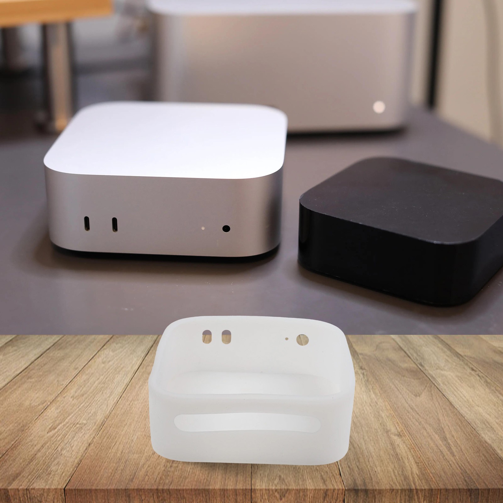 Silikonhülle für Mac Mini M4ProM4 2024 für perfekte Kontur Passform - Bild 15 von 32