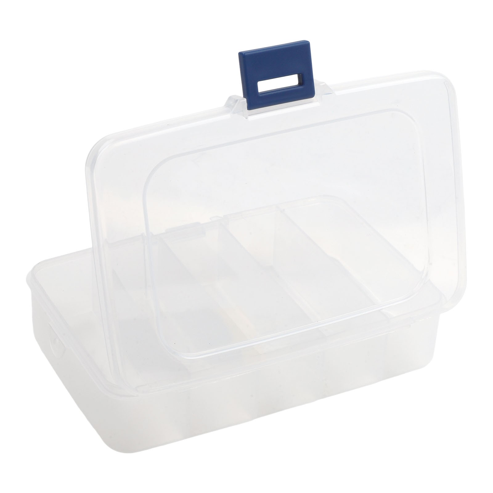 Transparent Portable Box with Multiple Compartments for Storing Gadgets - Picture 16 of 26