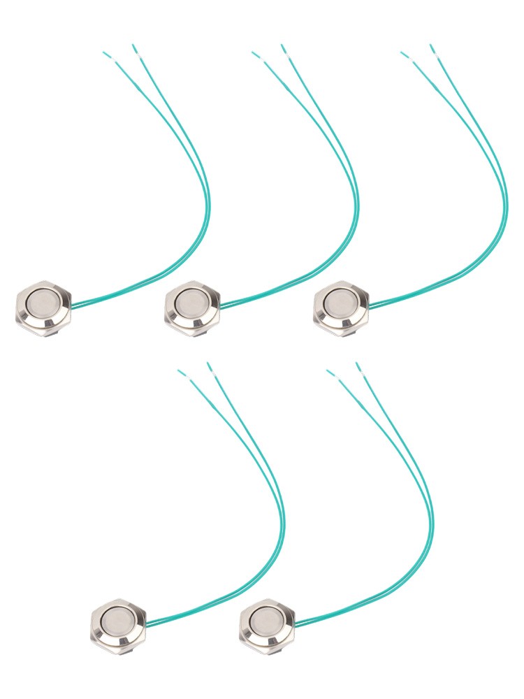 Sleek Design Compact Momentary Buttons Set Suitable for Multiple Applications