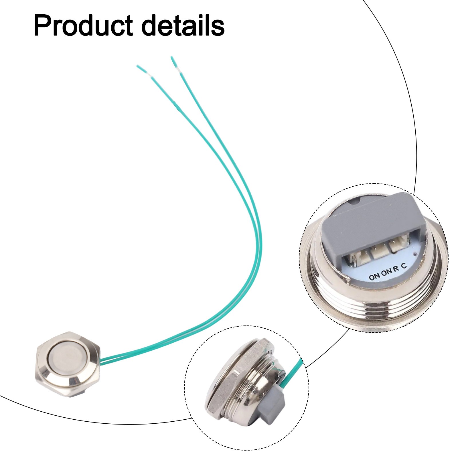 Sleek Design Compact Momentary Buttons Set Suitable for Multiple Applications