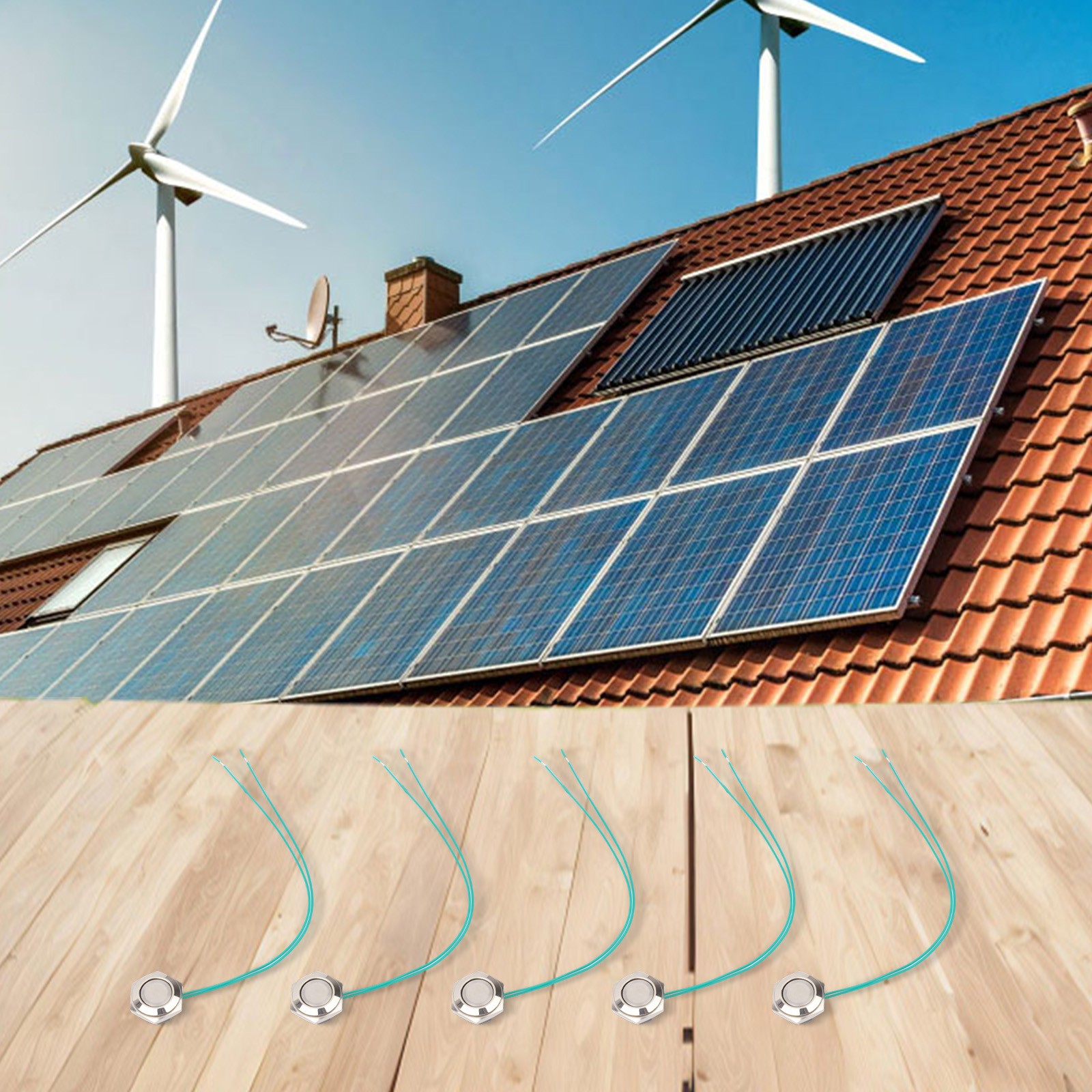 Sleek Design Compact Momentary Buttons Set Suitable for Multiple Applications