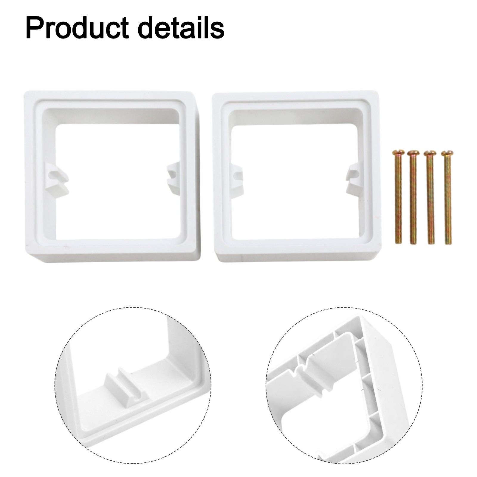 Space Extension Solution Set of Two Single Socket Spacers at 30MM Height
