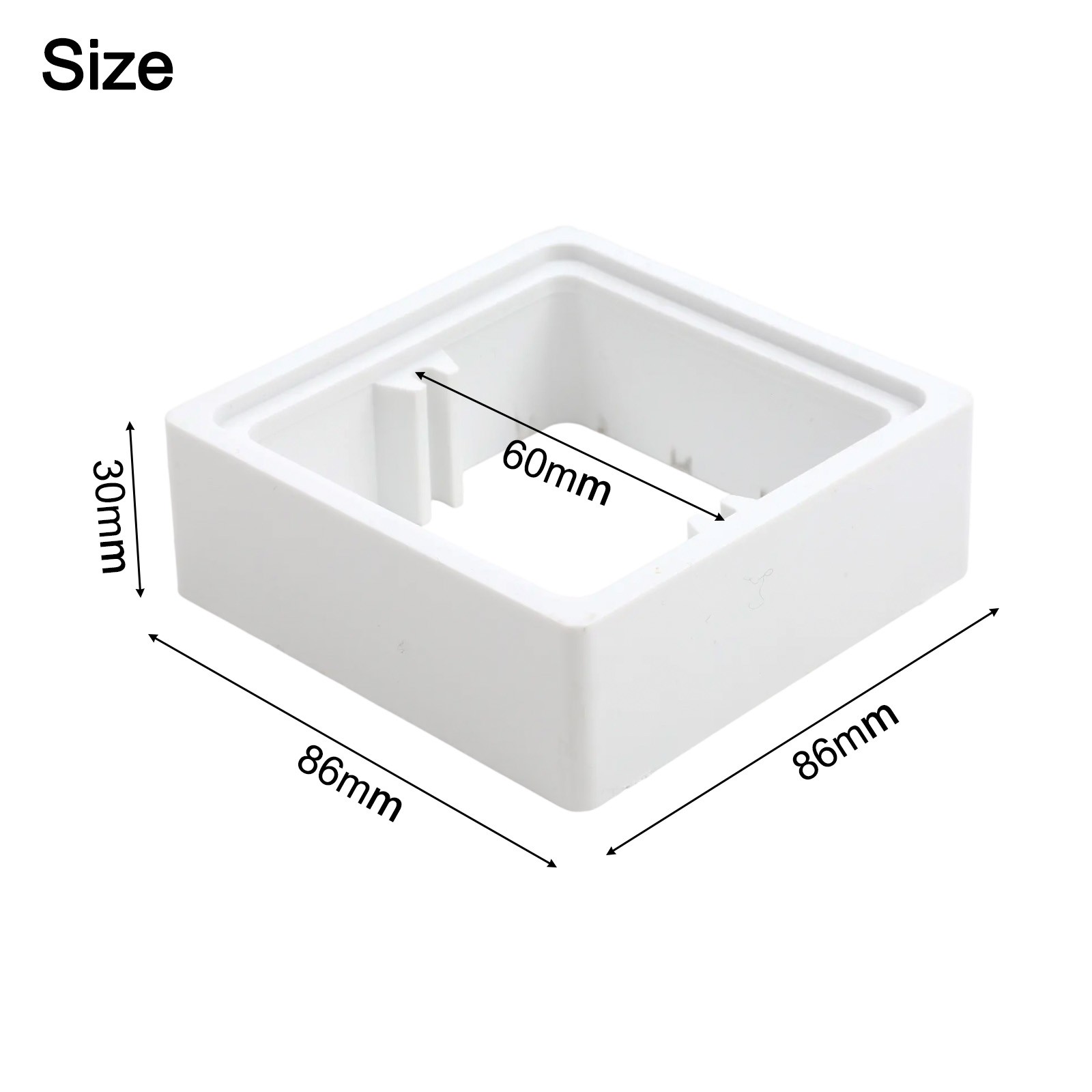 Space Extension Solution Set of Two Single Socket Spacers at 30MM Height