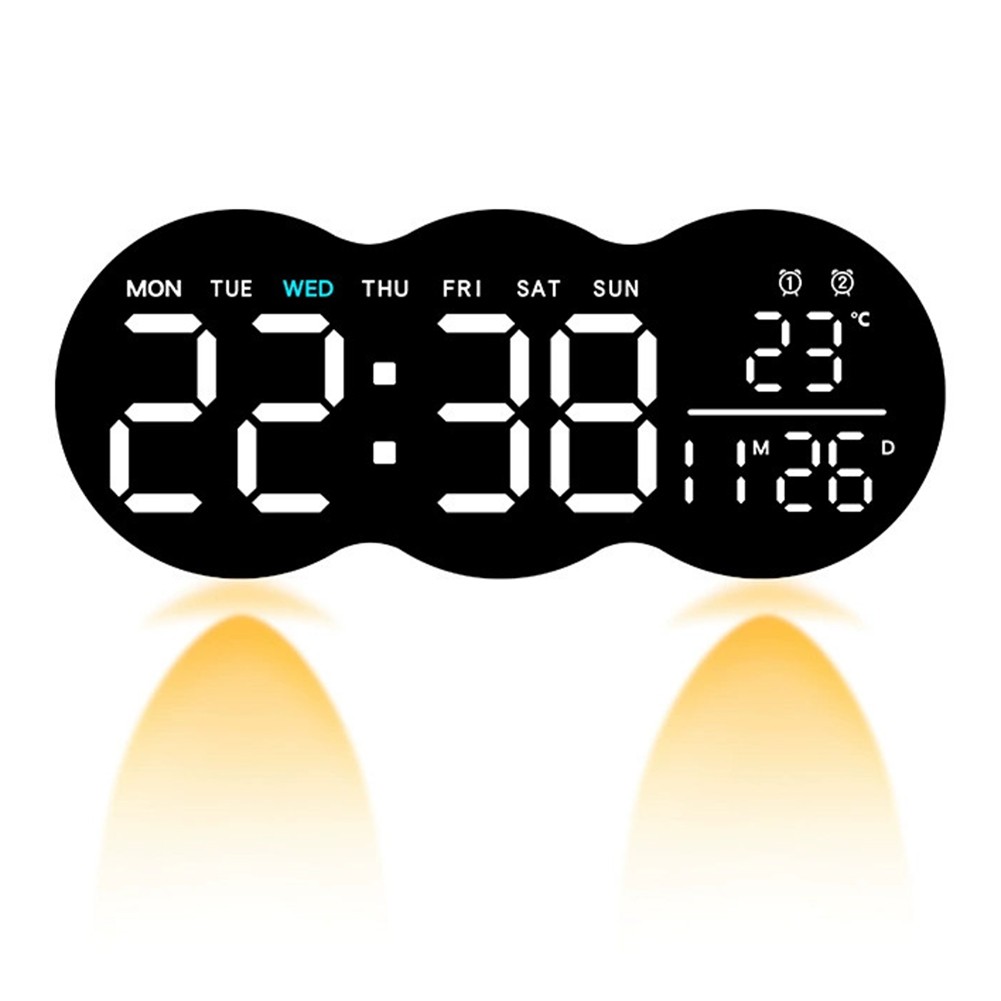 Horloge LED pour la maison ou le bureau avec affichage multifonction acheter et t��l��co