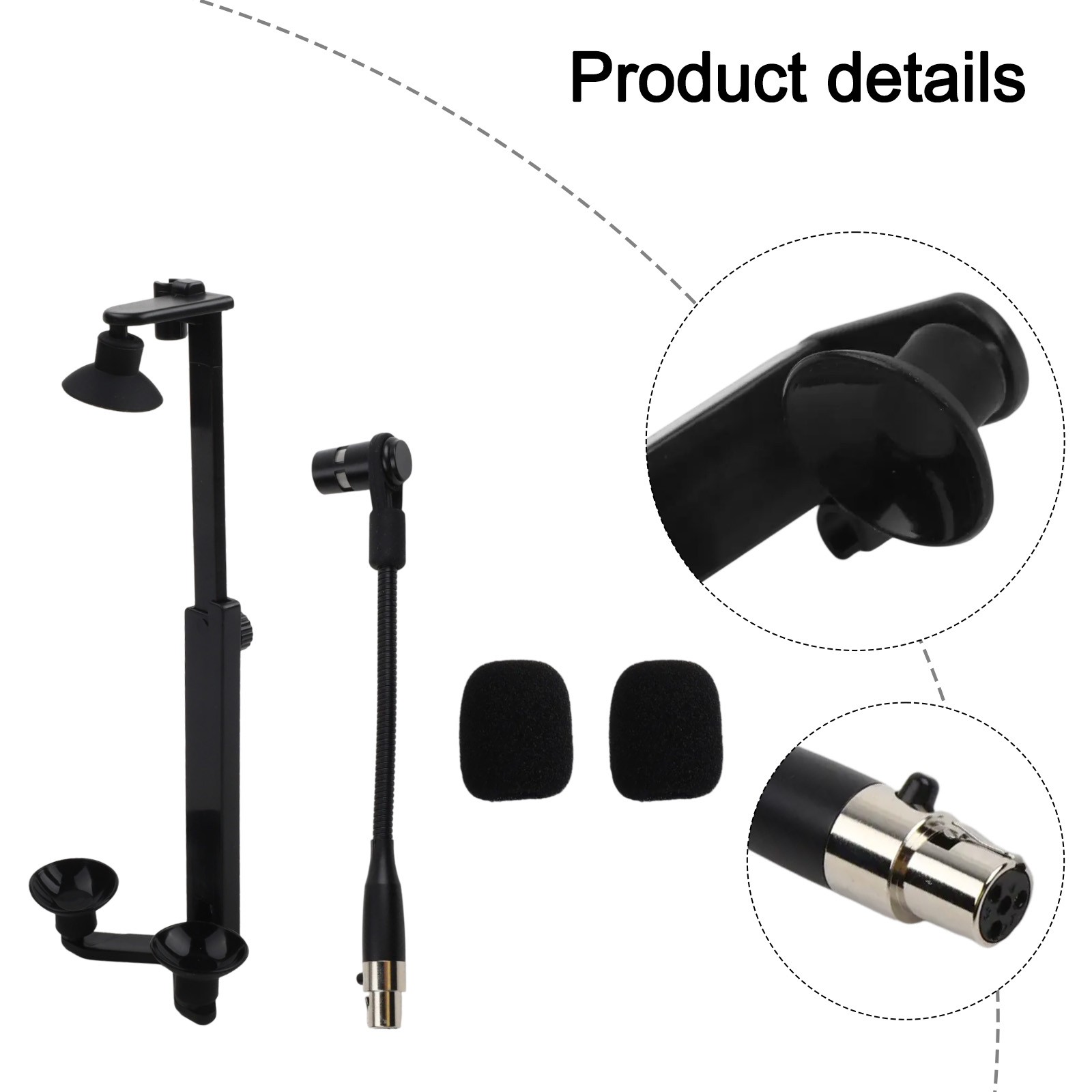 Clip Mount Gitarrenmikrofon Ersatz Exquisit Kompakt Leicht Studie Teile - Bild 25 von 29