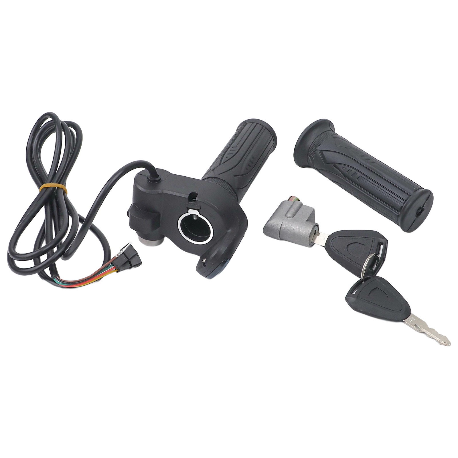 E Bike Throttle Control 48V Handle Grip with Integrated LCD Display & Key Locks - Picture 29 of 48