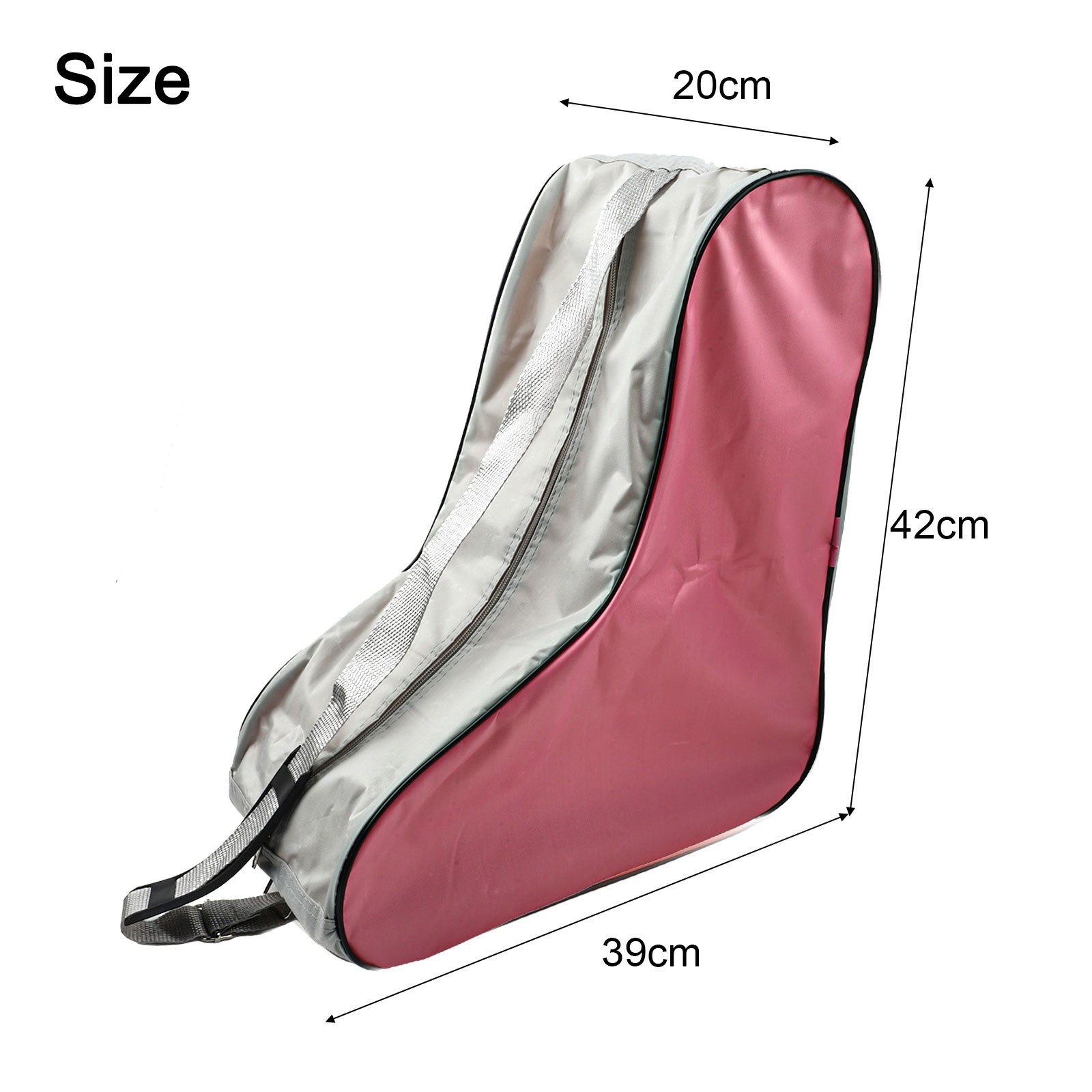 Organisierte Schlittschuhtasche mit drei Fächern für Schlittschuhzubehör - Bild 61 von 64