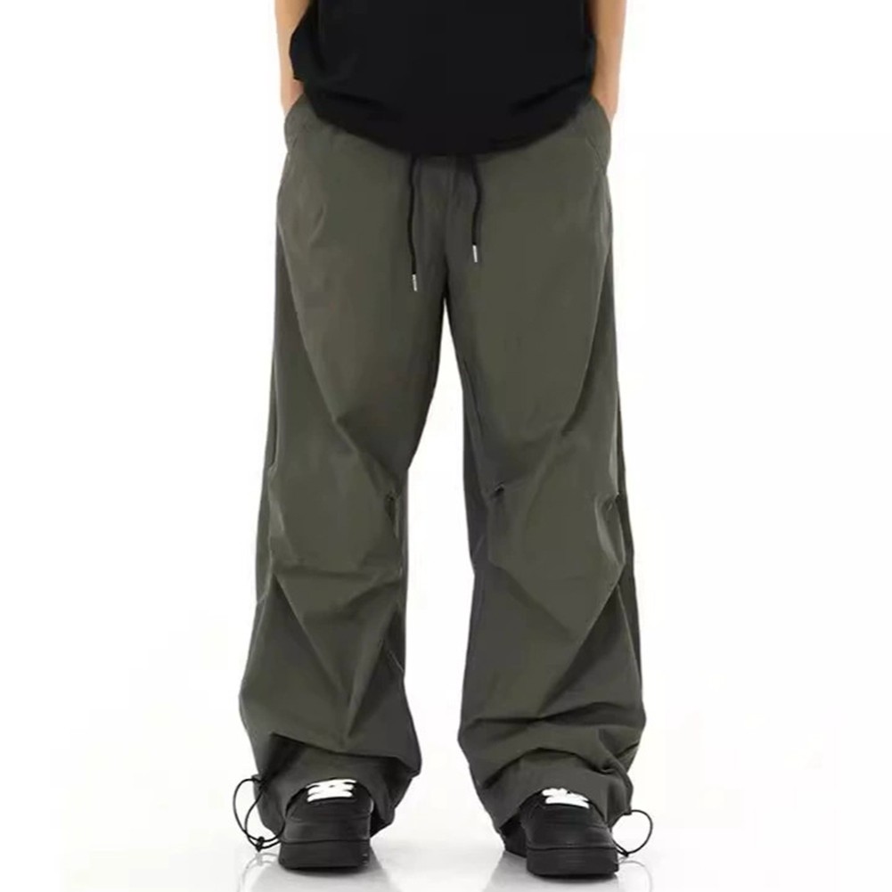 Mens Casual Summer Cargo Pants with Functional Pockets and Stylish Design - Picture 15 of 42