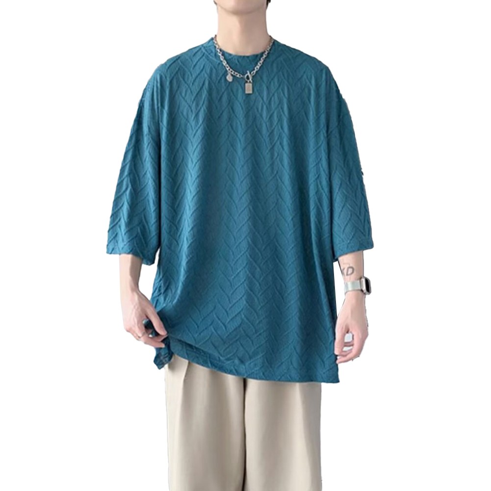 Camiseta de manga corta estilo clásico para hombre perfecta para guardarropa urbana esencial - Imagen 14 de 28