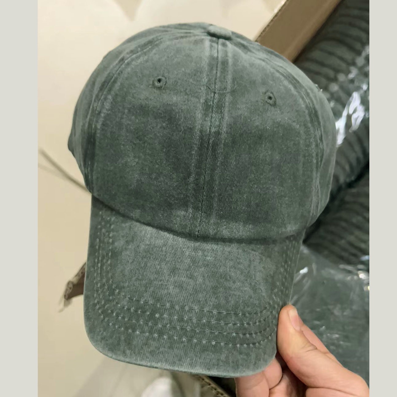 Casquette de baseball officiel légère en coton mélangé avec design unique pour un usage quotidien