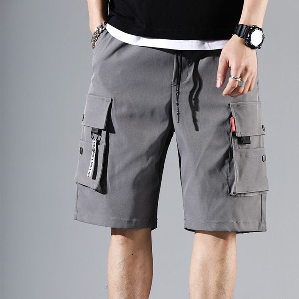 Practical Summer Shorts for Men with Comfortable Loose Design and Pockets - Bild 14 von 24